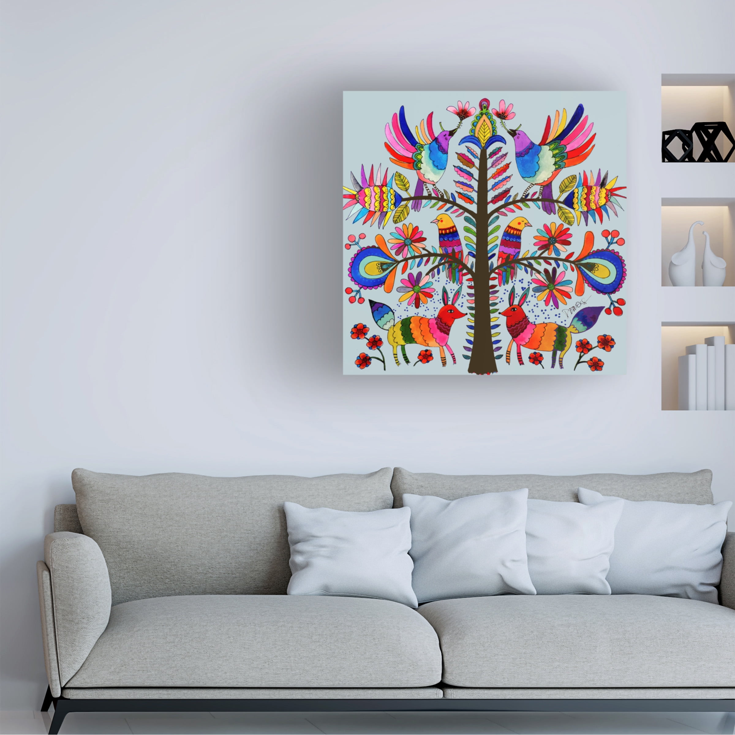Sylvie Demers 'Otomi Colors' Canvas Art