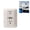 White, variant on 6-Outlet Wall Charger Station,2500W Power Hub with 2 USB & 2 Type-C Ports, for Home Travel Office