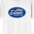thumbnail image 2 of Only Murders In The Building Dimas Gourmet Deli Crew Neck Short Sleeve Men's White T-shirt-Medium, 2 of 4