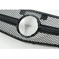 thumbnail image 5 of Black/Silver AMG Stlye Front Grille For Mercedes-Benz W212 E Class 2009-2013 E300 E350 E200 Upper Bumper Hood Mesh Grid Grills, 5 of 6