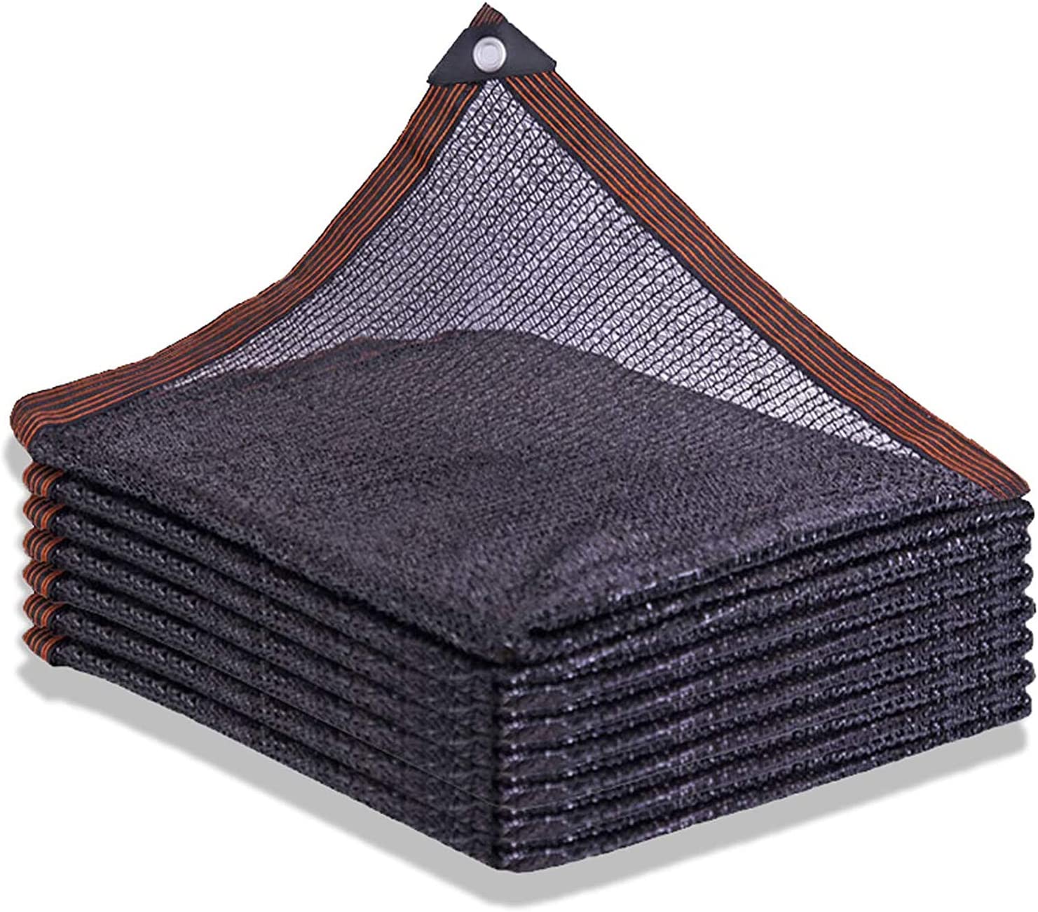 HSHDLDF 23x30ft Sun Shade Cloth, Sunblock Black Greenhouse Shade Net, Sunblock Shade with Grommets, Sun Netting for Patio, Outdoor Shading Net, Heavy Duty Mesh Shade Net, for Garden Plants
