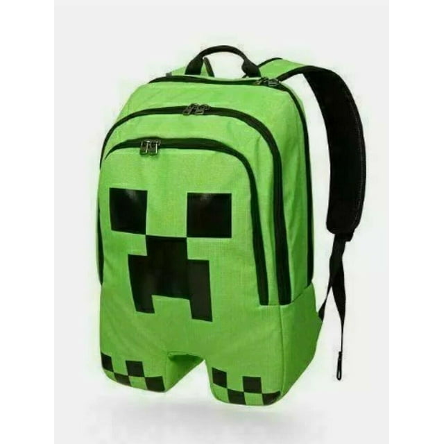 Minecraft School Backpack Rucksack Waterproof Boy Sports Storage Bag