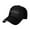 Black, variant on The University Of Chicago Casual Sandwich Baseball Cap Adjustable For Men For Women