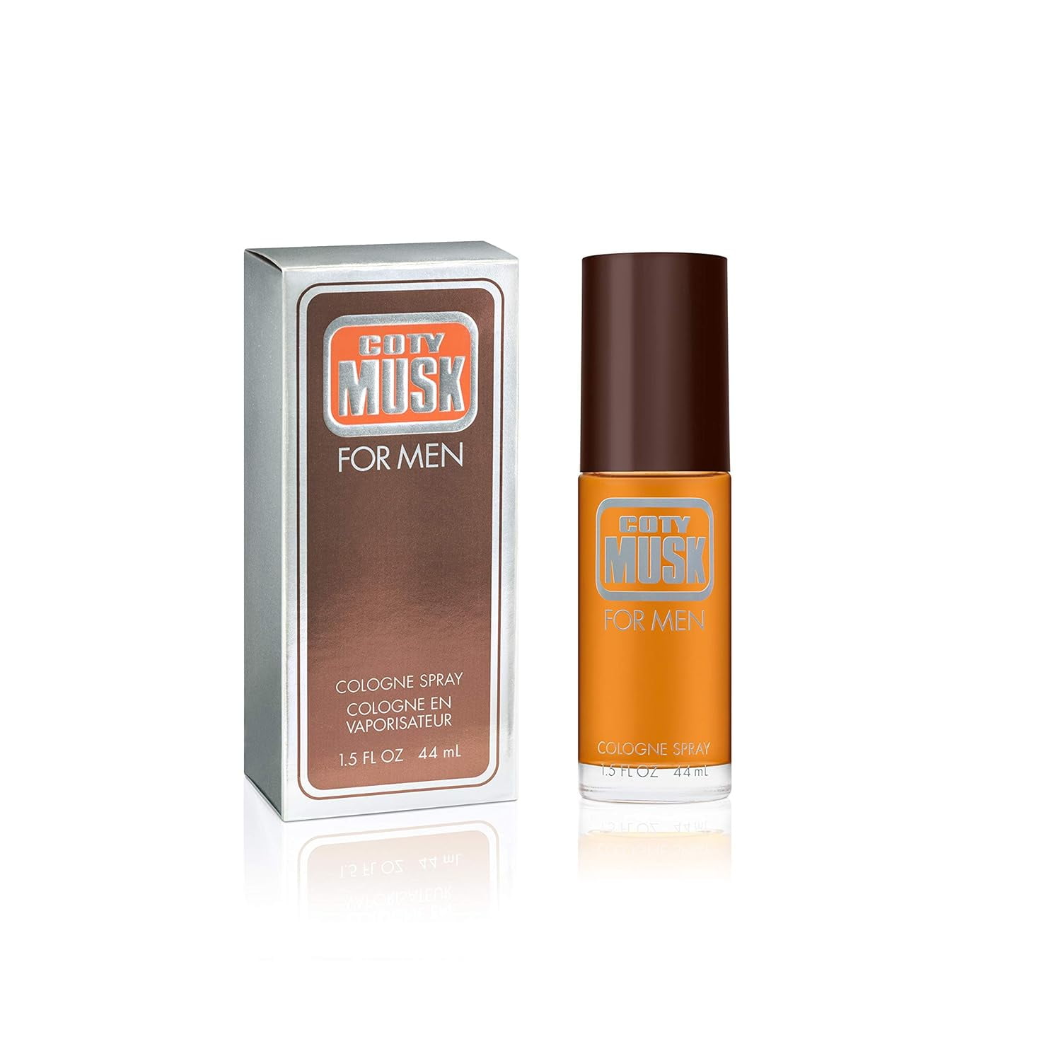 (2 pack) Coty Musk Cologne Spray for Men, 1.5 fl oz
