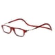 thumbnail image 3 of Gafas de lectura magnéticas flexibles, cuello colgante, plegables, ajustables, transparentes, 3 of 3