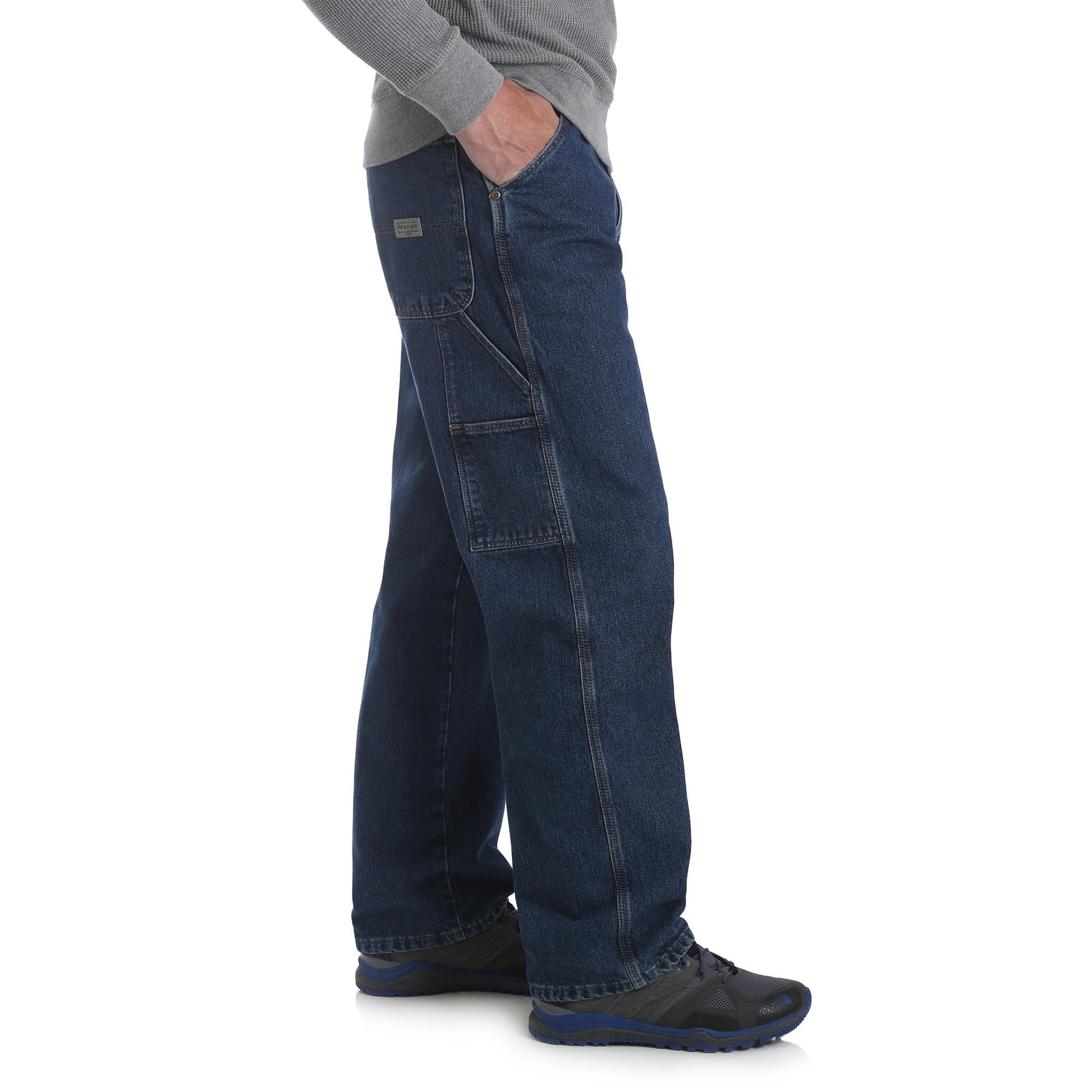 wrangler relaxed fit carpenter jeans walmart