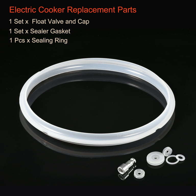 Float Valve Seal For Instant Pot Replacement Parts With 6 Sealer Gasket  Silver
