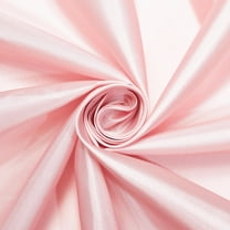 Poly China Silk Lining Fabric 58/60 Inch Lightweight Polyester Habutai By The Yard For Sewing Apparel, Accessories, & More - Blush (1 Yard)