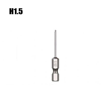 

BAMILL 1pc Ball End Hex Screwdriver Bit Metric Hex Bit 50mm Long Magnetic Driver Bit