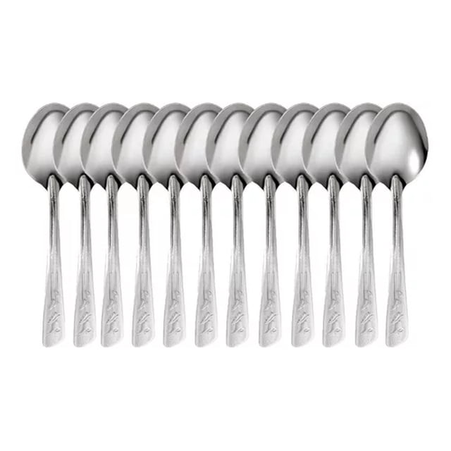 Set de cucharas Moven Set cuchara Sopera Acero Inoxidable Moven Maya 12 Piezas