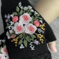 thumbnail image 6 of Women's Handmade Knitted Retro Crochet Gloves for Casual Autumn and Winter Wear Size:One Size, 6 of 6