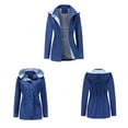 tklpehg Winter Coats for Women Button Zipper Hooded Lightweight