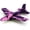 Purple, variant on Foam Airplane Glider - Durable EVA Foam with 100 Foot Glide - Blue Mini Glider™ Plane - Indoor and Outdoor Active Play Gift for Kids - Refresh Sports