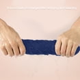 thumbnail image 3 of Conjunto de ropa interior térmica azul para hombre, calzoncillos largos con forro polar suave, capa base cálida para invierno en la parte superior e inferior, 3 of 6