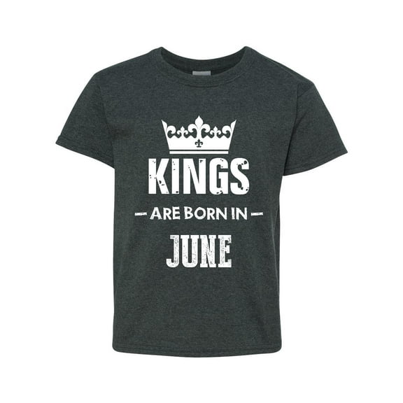 Artix - Big Boys T-Shirts and Tank Tops - Birthday Gift Kings Are Born In June