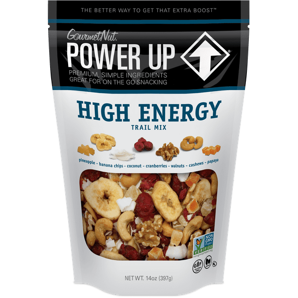 Gourmet Nut Powerup High Energy Trail Mix 14oz