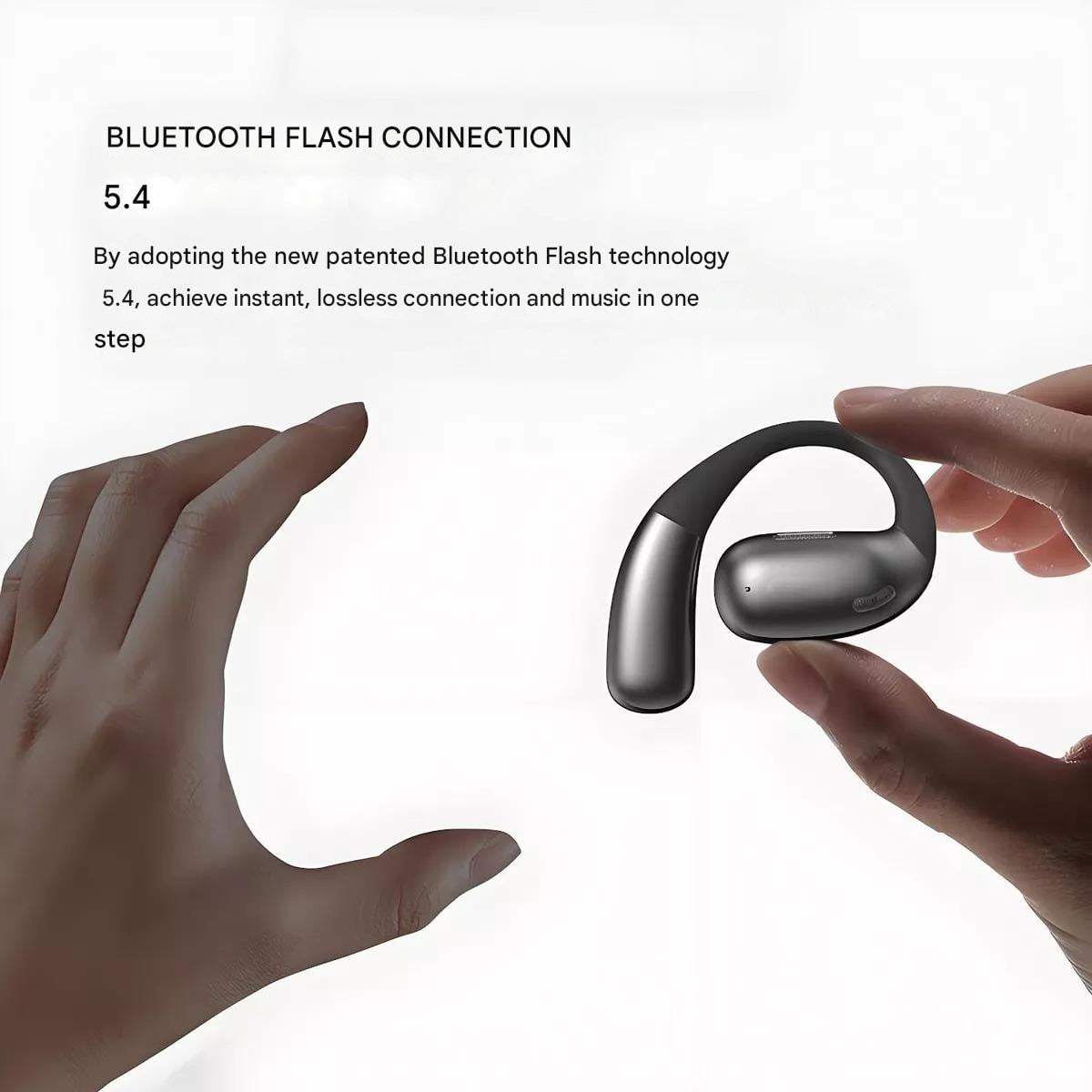 Wireless Freedom & Open-Ear Comfort: Sports-Ready Bluetooth Earbuds with Secure Fit – Compact, Sweatproof Design & Long-Lasting Battery for Active Lifestyles