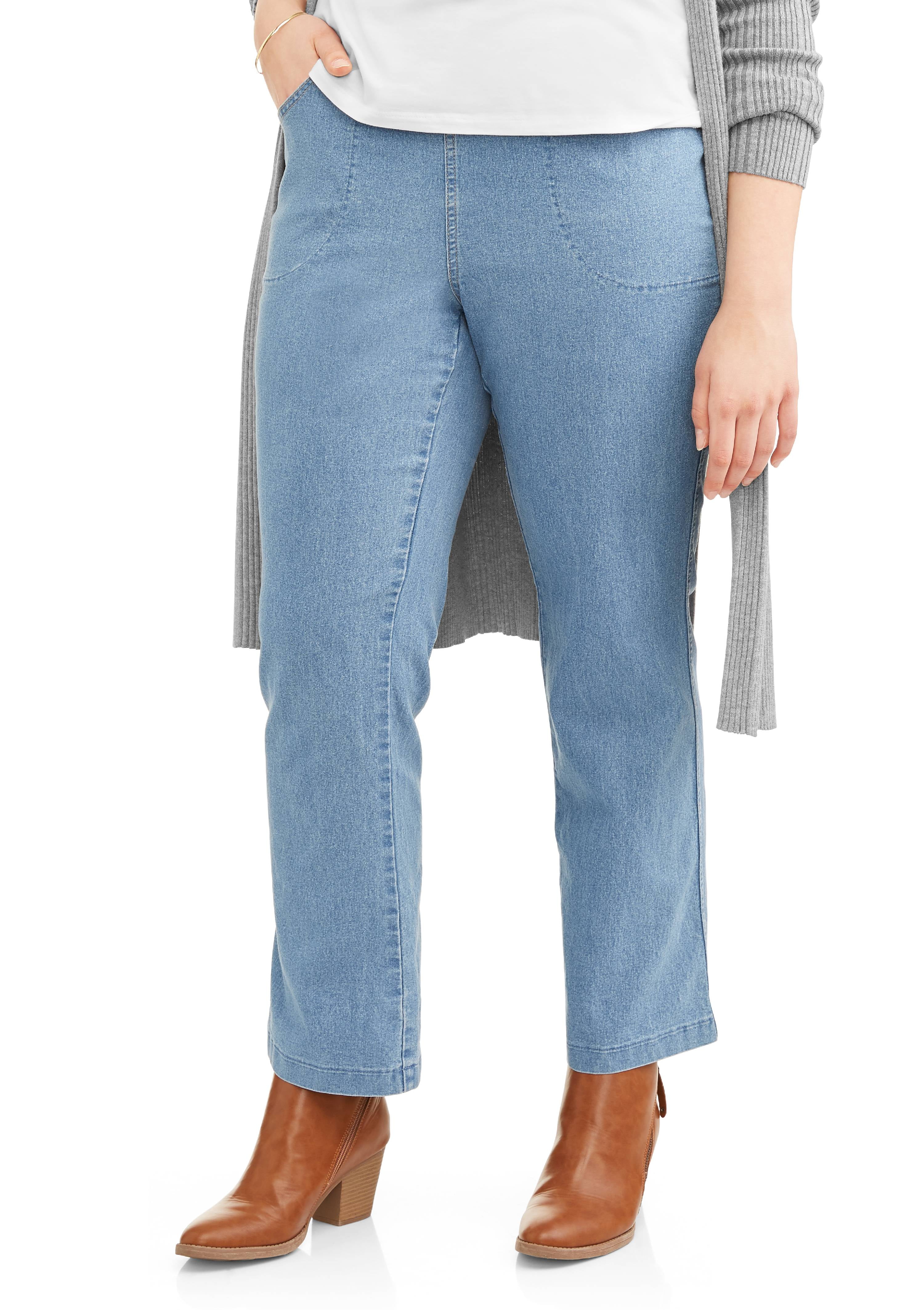 walmart women's jeans just my size