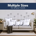 thumbnail image 3 of Juego de ropa de cama Pillow Utopia de 65 x 65 cm, 2 unidades, color blanco, 3 of 8