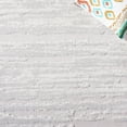 thumbnail image 3 of SAFAVIEH Cabana Maisy Abstract Indoor/Outdoor Runner Rug, Grey/Ivory, 2'2" x 9', 3 of 9