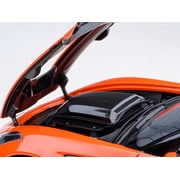 2019 Chevrolet Corvette C7 ZR1 Sebring Orange Tintcoat with Carbon Top 1/18 Model Car by Autoart