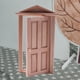 thumbnail image 3 of dollhosue wooden door,unpainted blank dollhouse wood door furniture,mini wooden door model doorknob decoration toy,house garden decor bedroom miniature furniture,diy crafts dollhouse room decor Macarena puerta de madera para casa de muñecas, 3 of 8