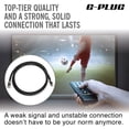 thumbnail image 4 of 10FT G-PLUG RG6 Coaxial Cable Connectors Set – High-Speed Internet, Broad and Digital TV Aerial, Satellite Cable, 4 of 4