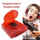 thumbnail image 1 of Protective Translucent Case for SEGA Dreamcast DC Protectors Shell (Red), 1 of 9