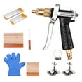thumbnail image 1 of 100PCS Screen Printing Starter Tools Kit with 50pcs Disposable Gloves Transparency Film Roll Dust Sticky Mat Fixed Position Plate for DIY Handcraft, 1 of 7