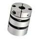 thumbnail image 3 of Acoplador de eje flexible Acoplador Motor Impresora CNC 3D OD 32x41mm Agujero 15mm Sunnimix Acoplador de eje de mordaza de aluminio, 3 of 8