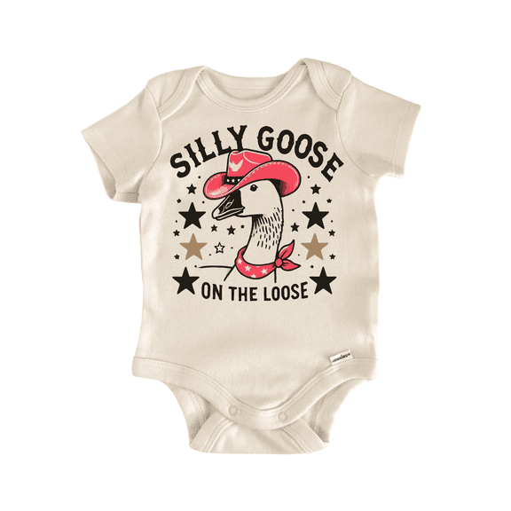 Silly Goose 2 Newborn Baby Bodysuit