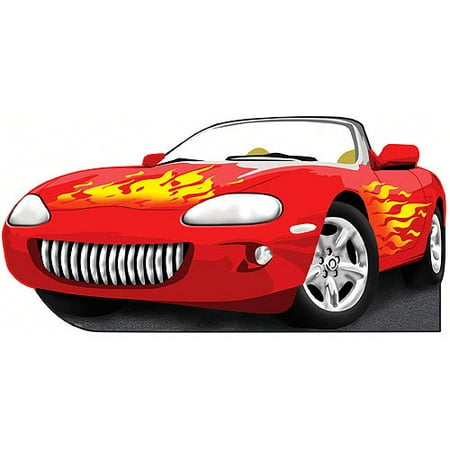Sports Car Photo Stand In