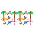 thumbnail image 2 of Soidarity Globo inflable de fiesta hawaiana, accesorios de cumpleaños de playa de PVC Tropical, juguete para niños al aire libre, piscina tipo tipo 1 2Conjunto, 2 of 6