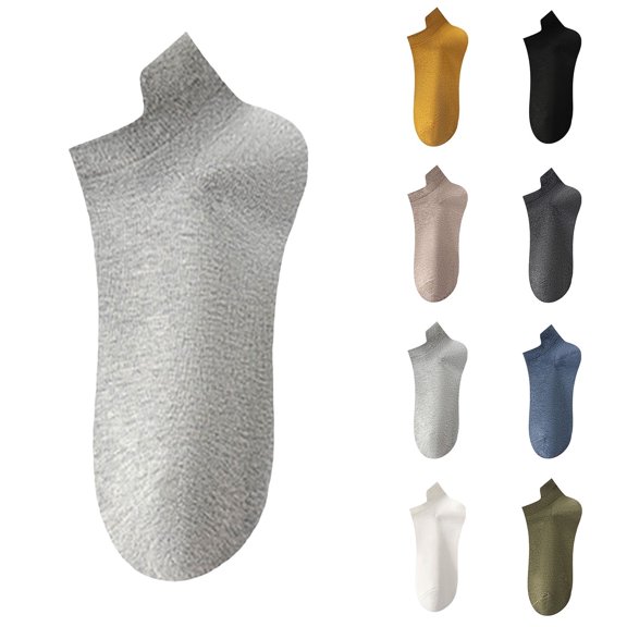 WHEANG Cotton Ankle Socks for Women Men Solid Color Cut No Show Socks for Women Reinforced Heel Toe Socks Everyday Wear Casual Socks Summer Soft Breathable Sweat Absorption Socks White