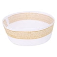 thumbnail image 2 of Polyester Mixed Cotton Cloth Muslim Prayer Hat Islam Man Embroidery Hat (Yellow 59cm), 2 of 8
