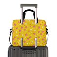 thumbnail image 2 of FORMRS 16" Laptop Bag Carrying Sleeve Case with Handle Travel Shoulder Briefcase, Pink White Stars, 2 of 8
