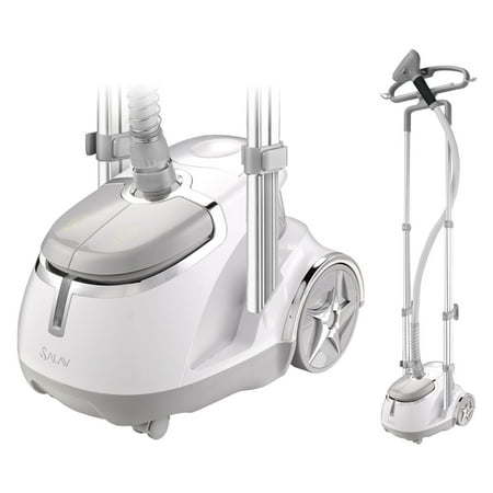 SALAV GS45-DJ Dual Bar Garment Steamer w/ Foot Pedal Controls, Silver