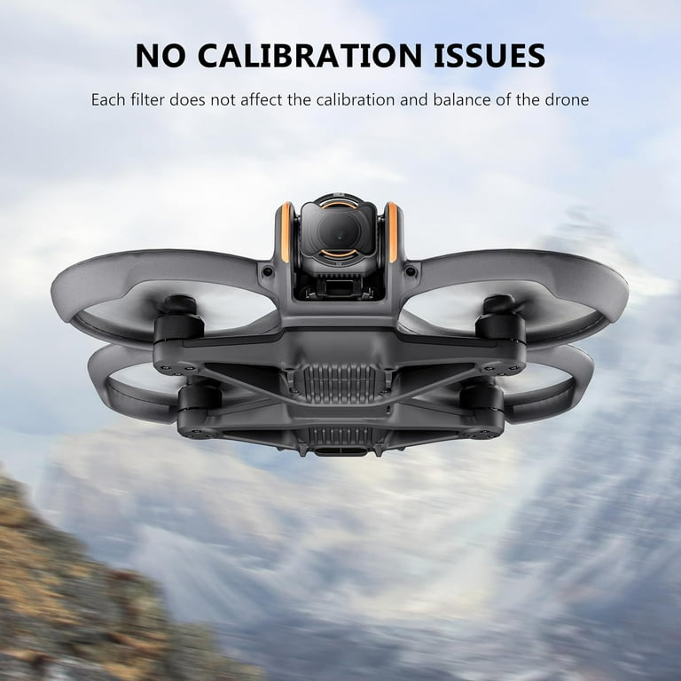 JSR Lens Filters (UV CPL ND ND-PL) For DJI Avata 2 Drone - Maison Du Drone