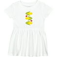 thumbnail image 3 of Inktastic Corn Lover Corn on the Cob Girls Baby Dress, 3 of 5