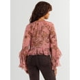 thumbnail image 5 of Jessica Simpson Women's Ella Ruffle Top, Sizes XS-XL, 5 of 6