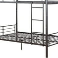 thumbnail image 2 of Benjara Metal Full/Full Bunk Bed, Gunmetal Gray-Color:Gray, 2 of 4