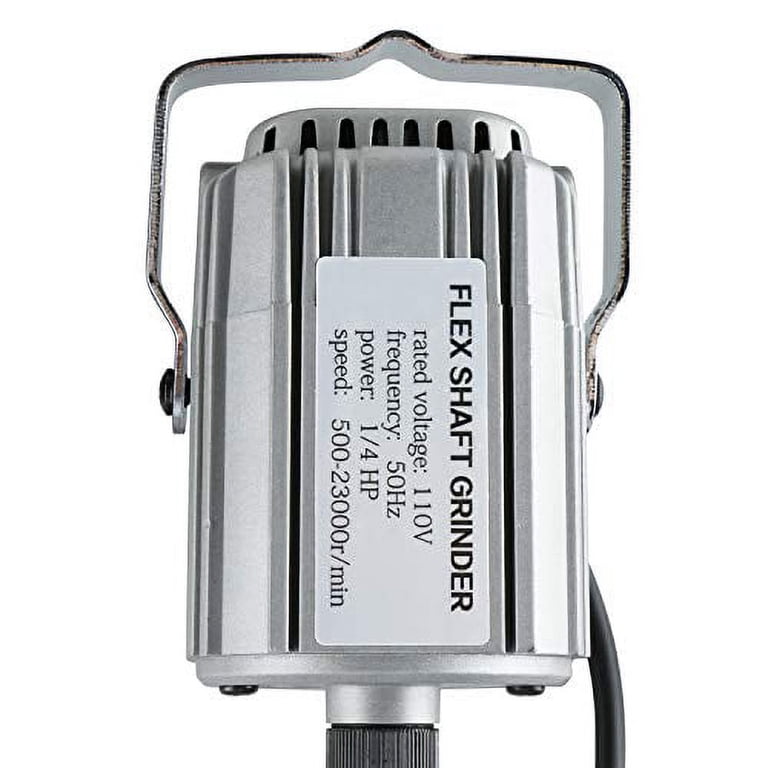 Flex Shaft Grinder Rotary Tool - 780W, Foot Pedal Control, 500-23000 RPM For Carving, Polishing & Metalwork