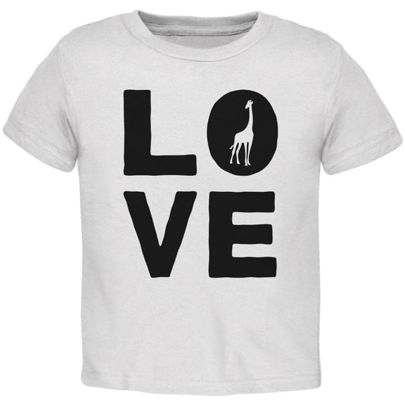 giraffe love toddler t shirt