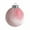 2.36"-Pink, variant on yulier Velvet Christmas Ball Ornaments with Sparkling Rhinestones, 2.36 Inch Flocked Plastic Xmas Balls Christmas Tree Decorations for Xmas Holiday Party Decor