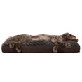 thumbnail image 2 of Furhaven 34408012 Ultra Plush Deluxe Ortho Mat - Chocolate Large Pet Bed, 2 of 5