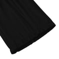 thumbnail image 6 of Women's Ruffle Hem Cropped Pants Loose Wide Leg Elastic Waist Pants Pleated Summer Outdoor Cropped Trousers, 6 of 7