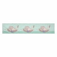 thumbnail image 2 of MKHERT Cute Swan with Crown and Flowers Fairytale Table Runner Home Decor for Home Kitchen Dining Wedding Party 16x72 Inch, 2 of 2