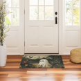 thumbnail image 3 of Yayeee Doormat for Indoor Entrance 32" x 20" Non Slippery Floor Rug, Ghost in Strawberry Fields, 3 of 8
