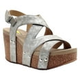 thumbnail image 2 of Volatile Womens Tory Slingback Studded Wedge  Casual Shoes, 2 of 5