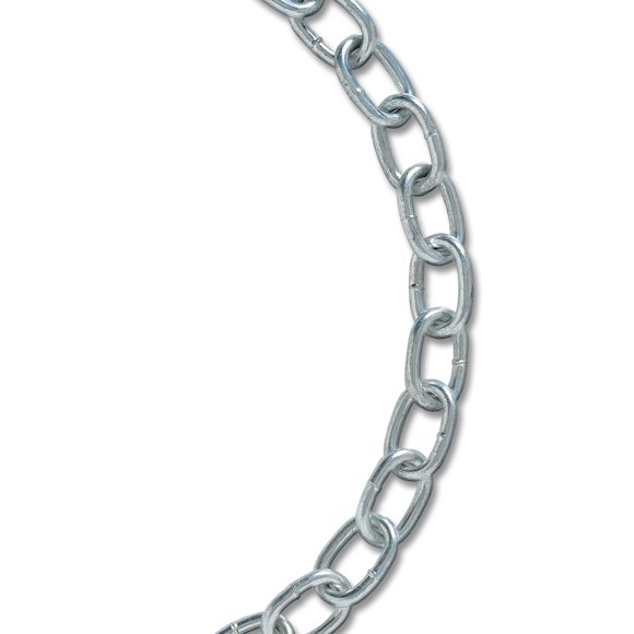 Eslabón de paso chapado en zinc Chain Koch A12922 de 6 mm x 6 m
